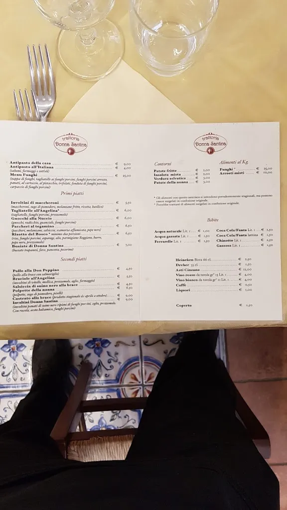 Menu_Trattoria Donna Santina_Galati Mamertino_image_2