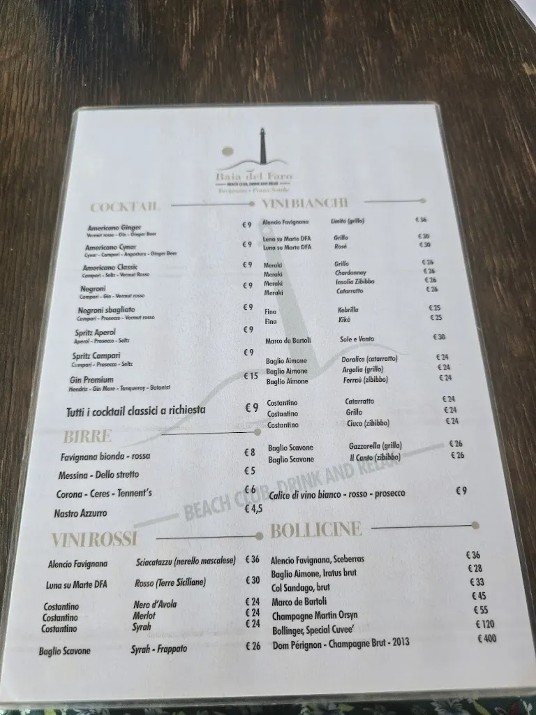 Menu_Baia del Faro_Favignana_image_2