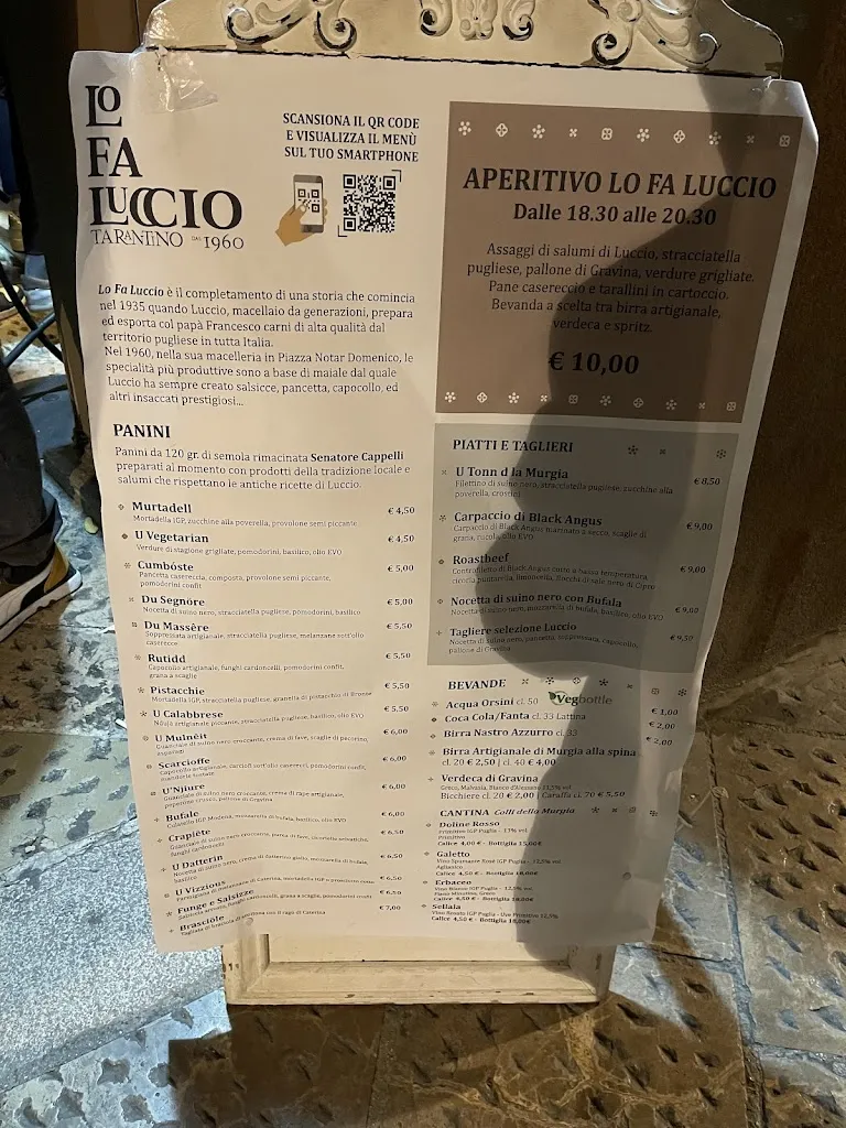 Menu_Lo Fa Luccio_Gravina in Puglia_image_3