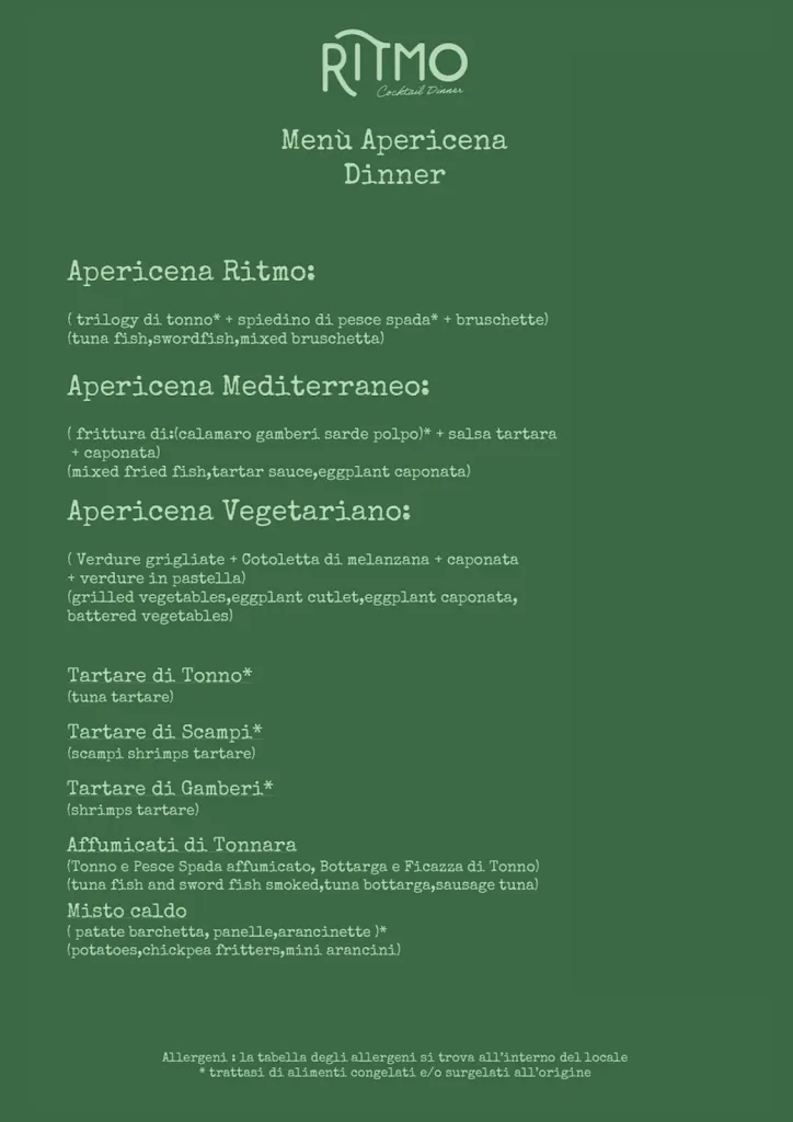 Menu_RITMO Cocktail Dinner_Favignana_image_1