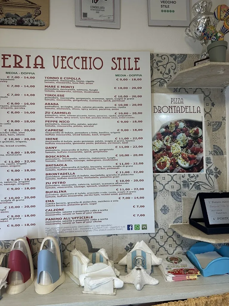 Menu_Pizzeria Vecchio Stile Favignana_Favignana_image_4