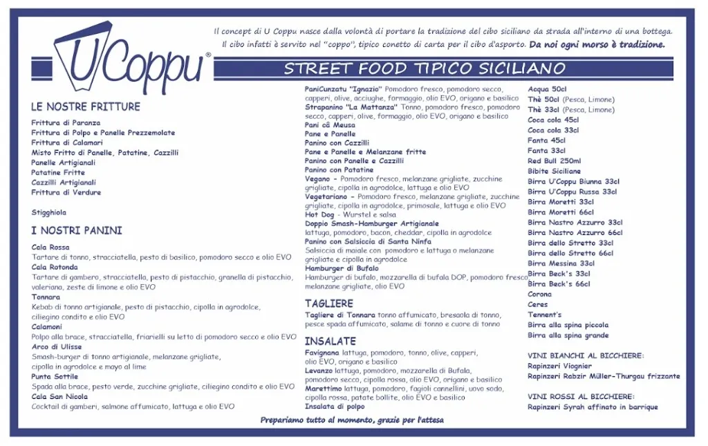Menu_U Coppu Friggitoria_Favignana_immagine_1