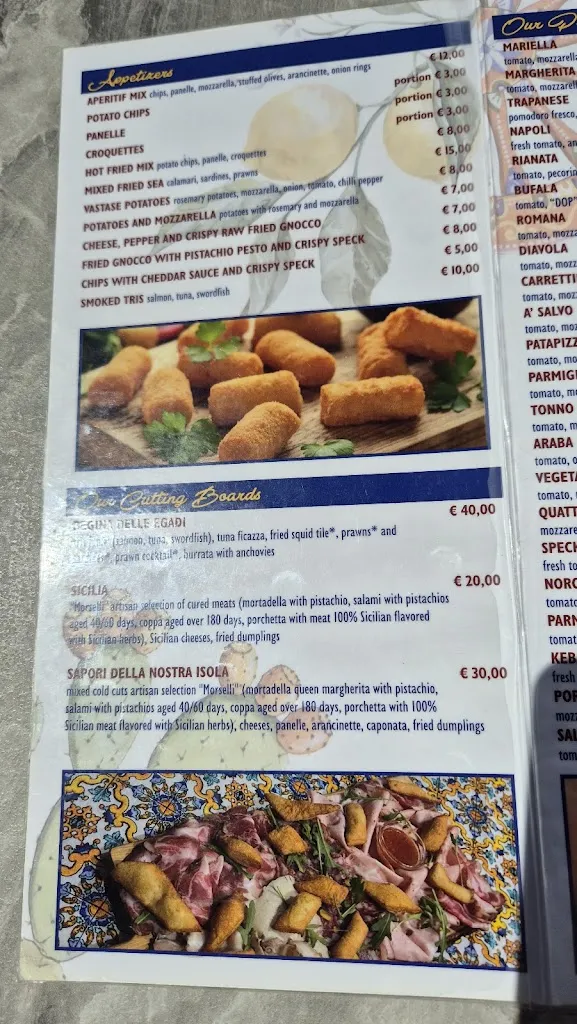 Menu_La regina delle Egadi_Favignana_immagine_3