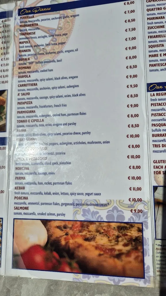 Menu_La regina delle Egadi_Favignana_immagine_4