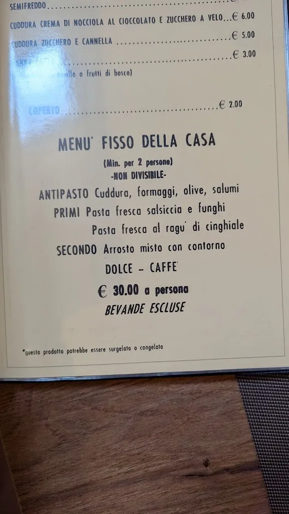 Menu_rifugio dell'aquila trattoria pizzeria_Geraci Siculo_immagine_1