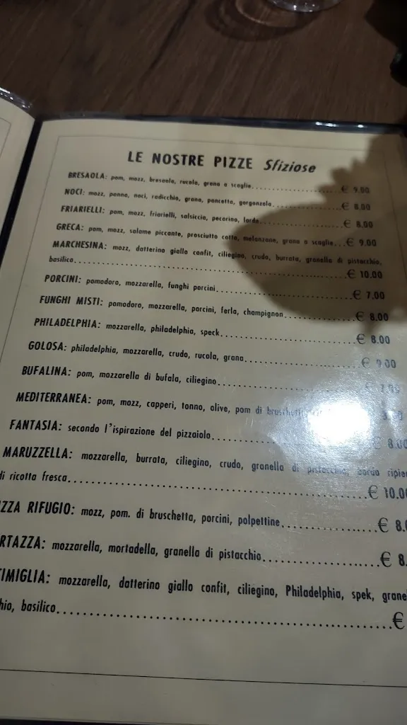 Menu_rifugio dell'aquila trattoria pizzeria_Geraci Siculo_immagine_2
