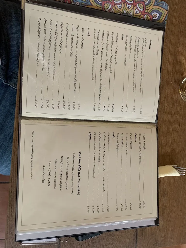 Menu_rifugio dell'aquila trattoria pizzeria_Geraci Siculo_immagine_4