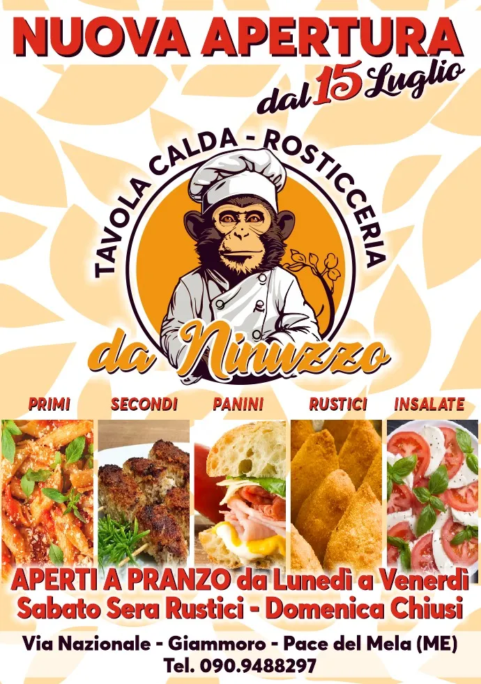 Menu_Tavola calda rosticceria da Ninuzzo_Giammoro_image_1