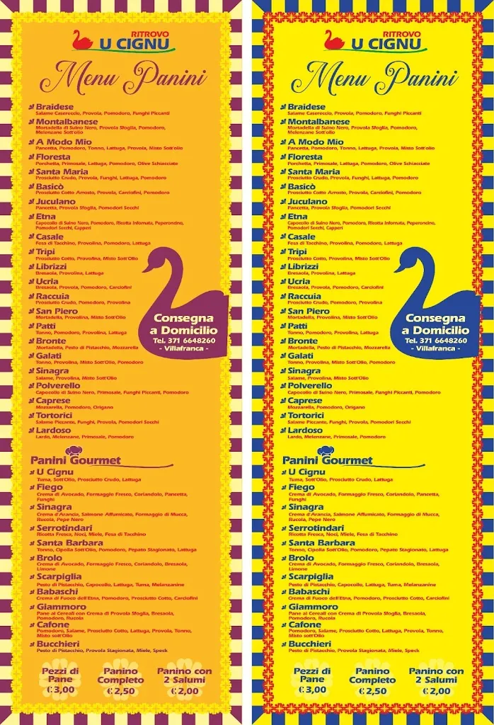 Menu_Ritrovo U Cignu_Giammoro_immagine_1