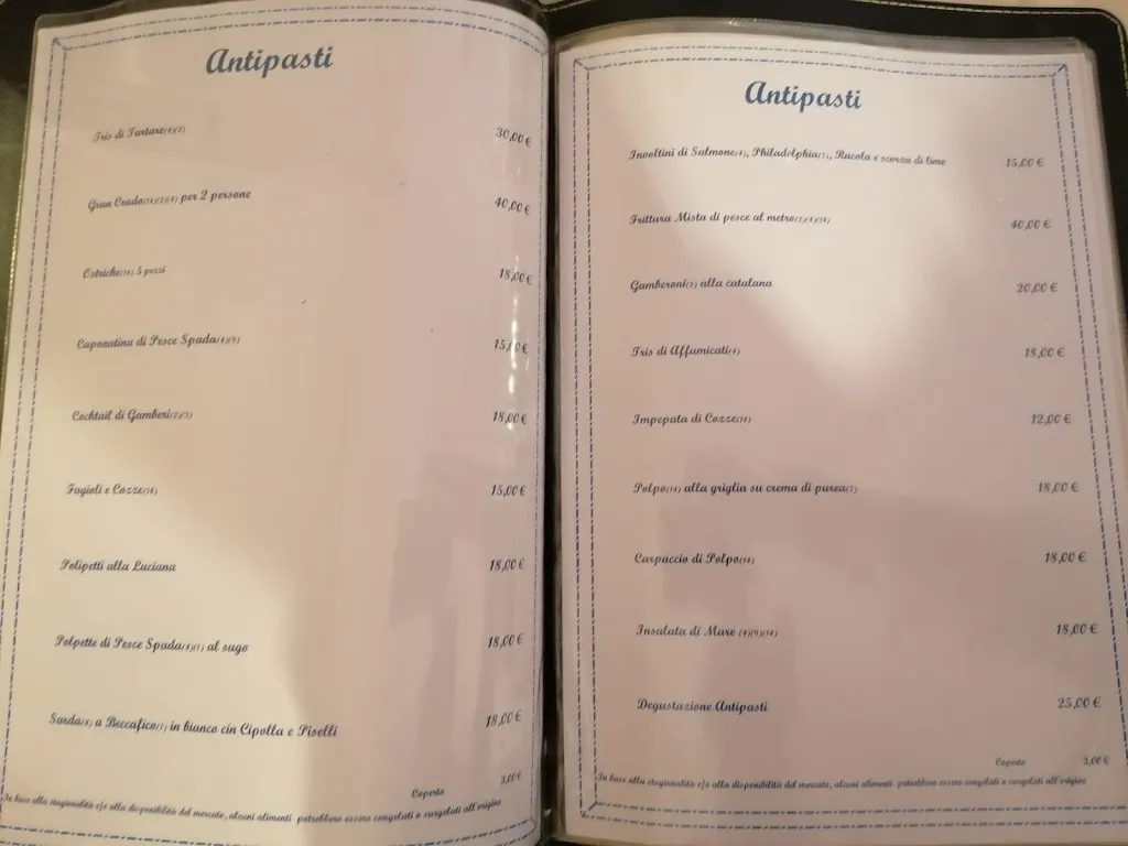 Menu_A Paciota Bistrò Di Pesce_Guidomandri Marina_image_3