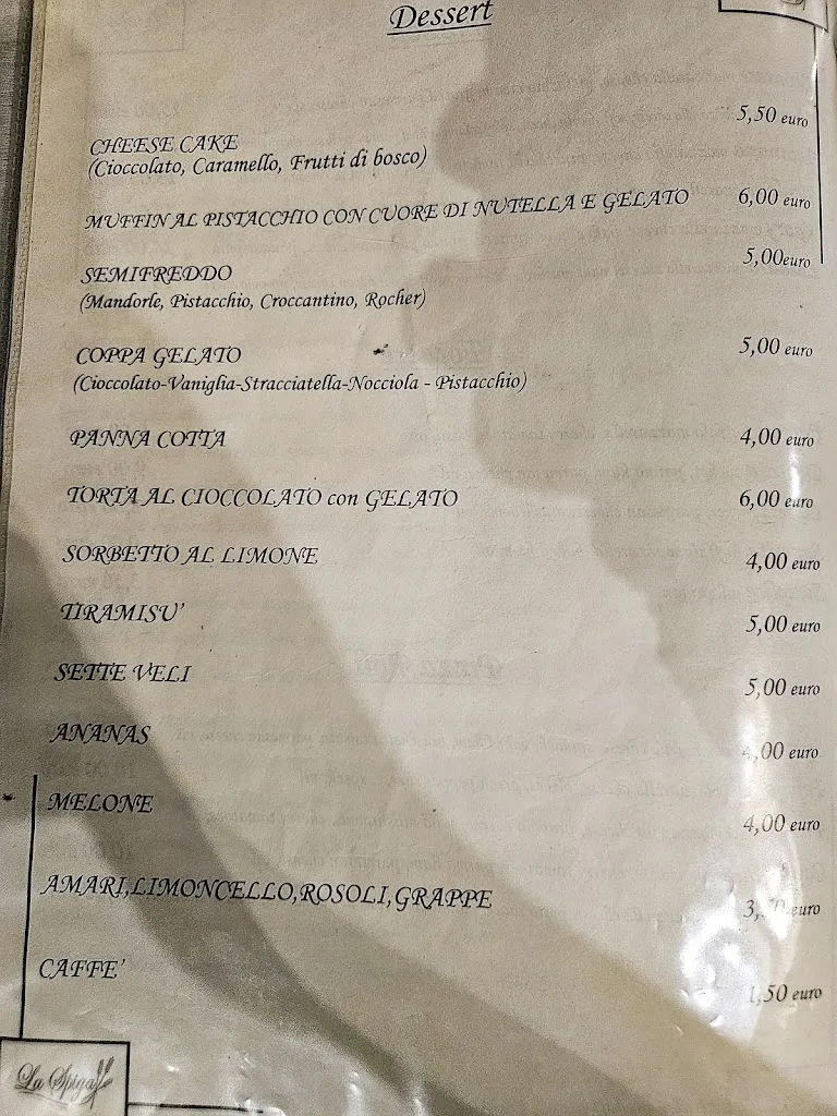 Menu_Pizzeria La spiga_Giarre_image_3