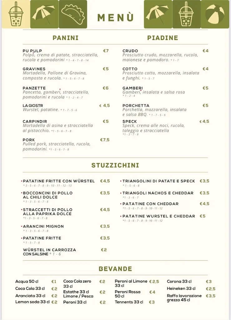 Menu_LA GHIOTTONERIA PANZEROTTERIA_Gravina in Puglia_image_1