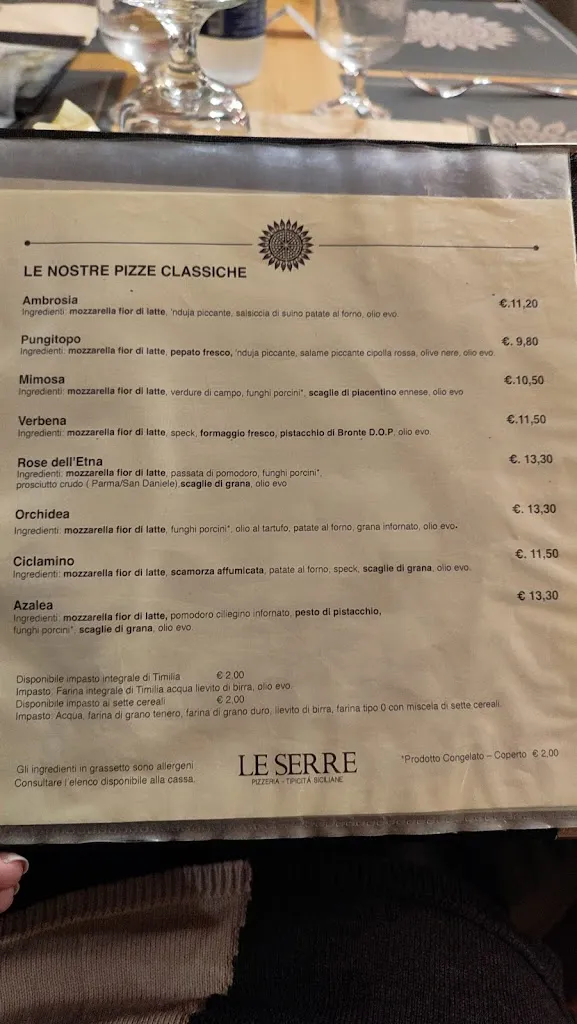 Menu_LE SERRE Pizzeria Tipicità Siciliane_Giarre_image_4