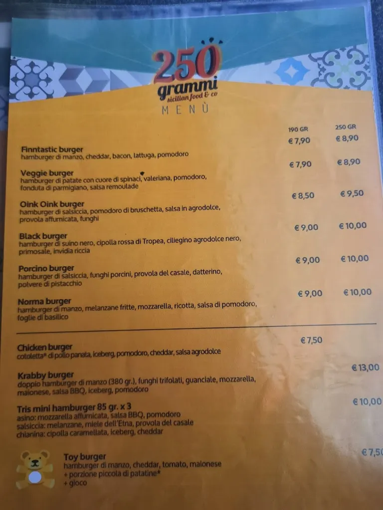 Menu_250 Grammi Hamburgeria_Giarre_image_4