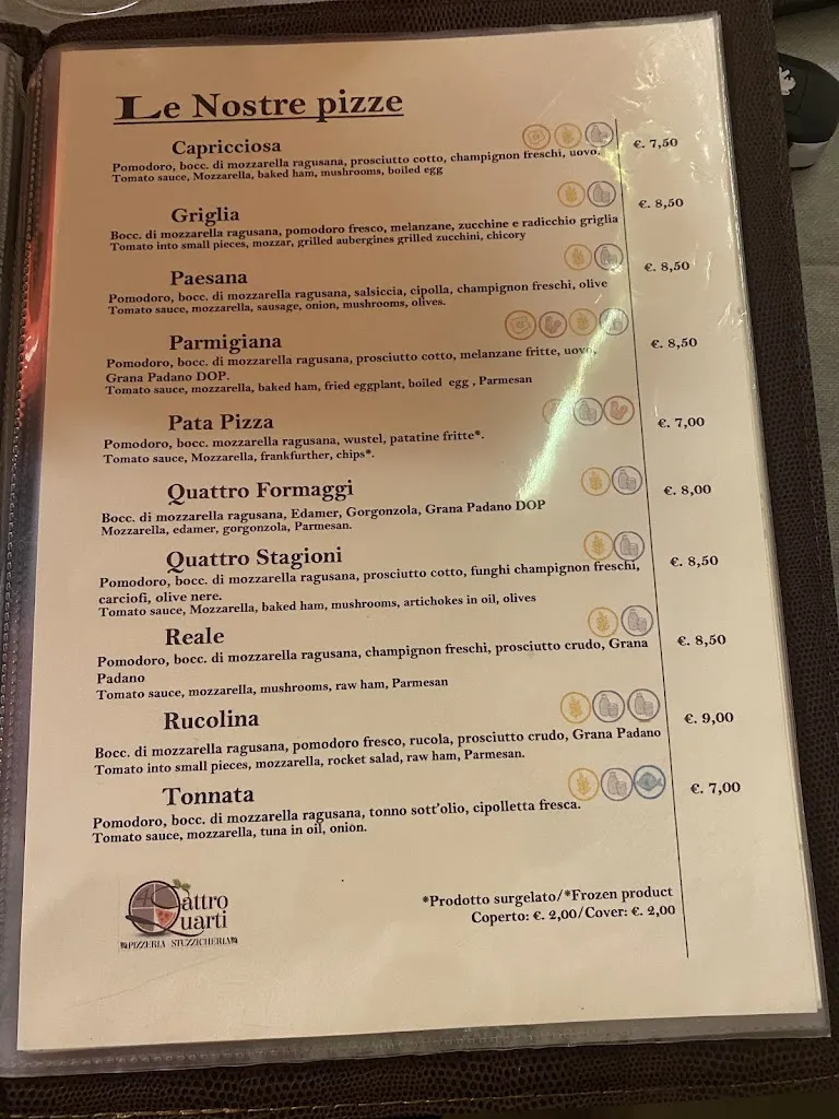 Menu_Pizzeria Quattro Quarti_Giarre_image_4