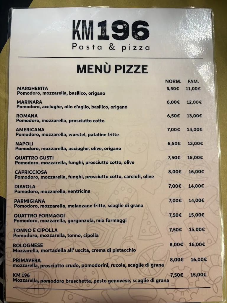 Menu_KM 196 pasta e pizza_Lascari_image_1