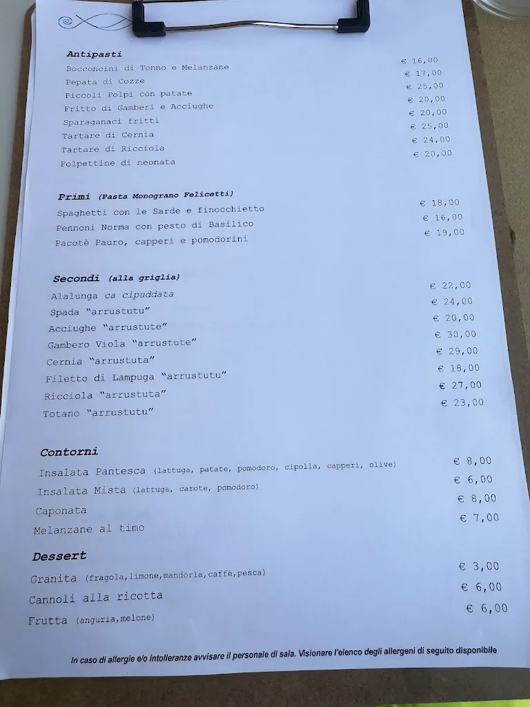 Menu_Sunkisses Lido Ristorante_Letojanni_image_2