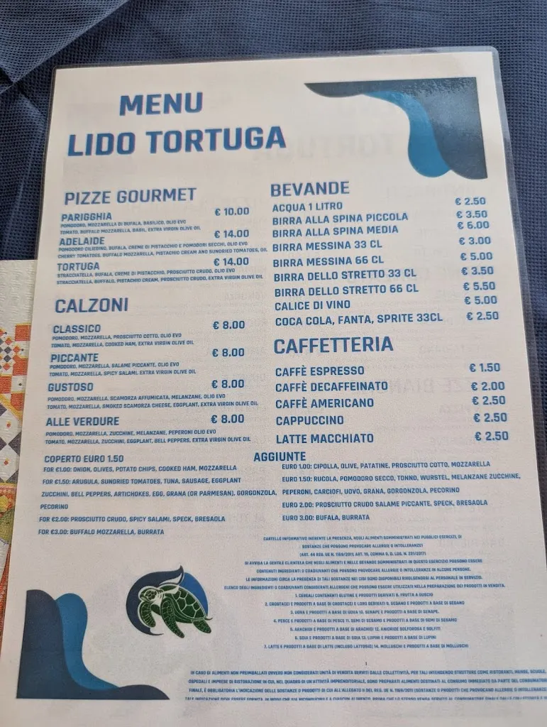 Menu_Lido Pizzeria Tortuga Beach_Letojanni_image_4