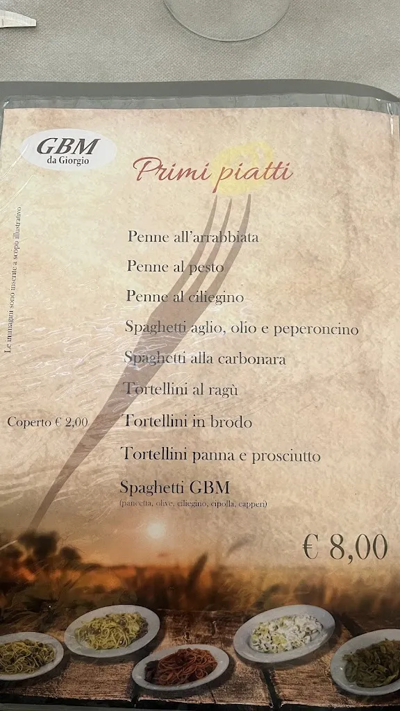 Menü_Ristorante Trattoria Macelleria GBM_Ispica_Bild_3