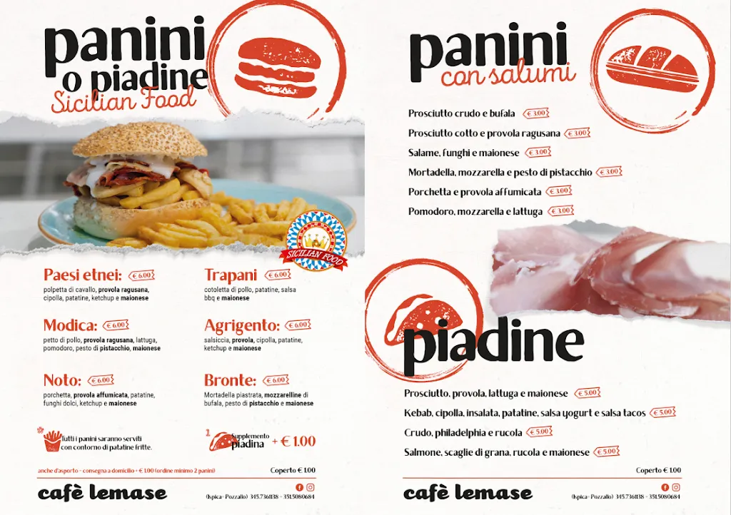 Menu_Cafè Lemase srl_Ispica_image_1