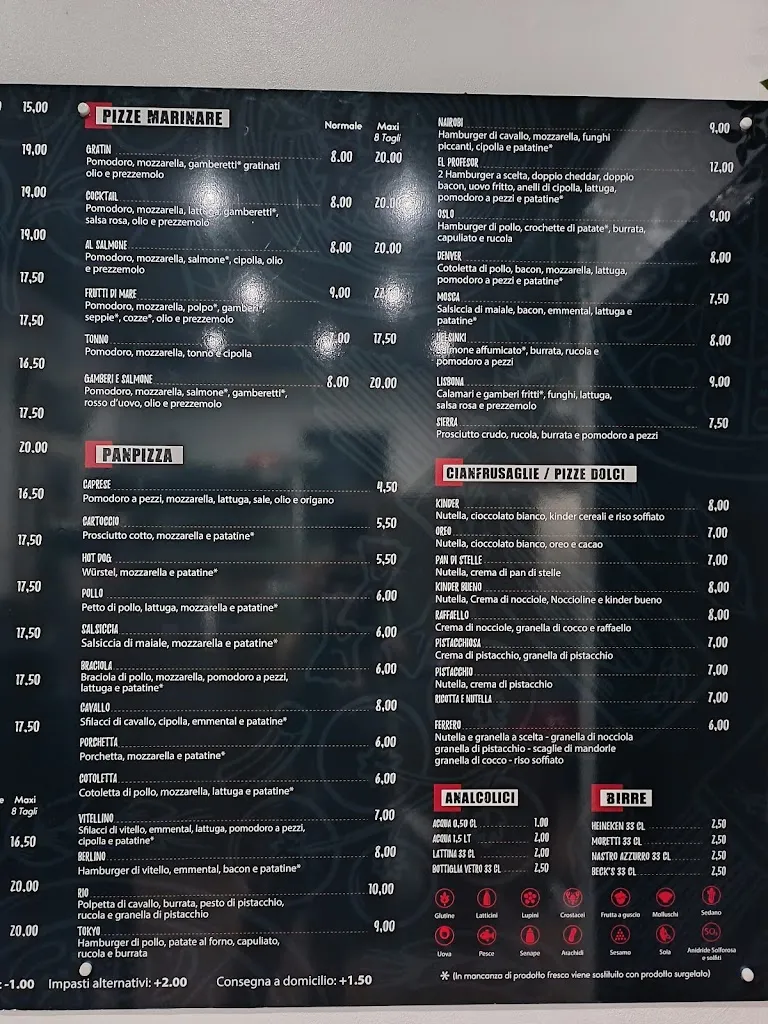 Menu_El Profesor Pizzeria & Street Food_Ispica_image_1