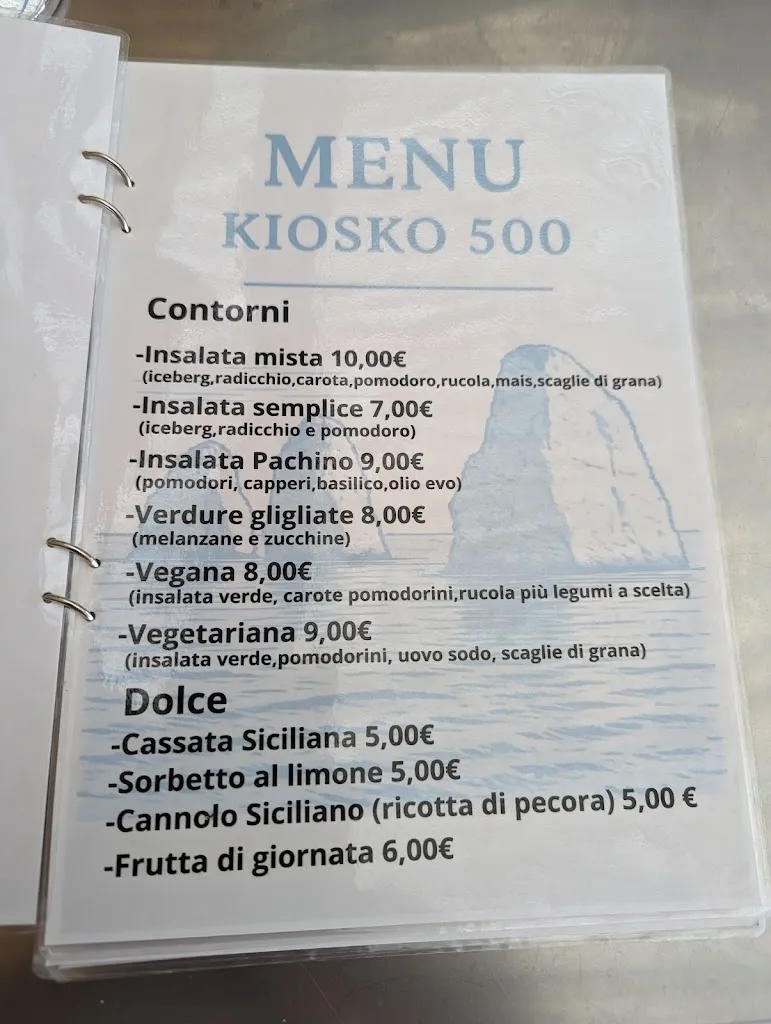 Menu_Kiosko 500_Ispica_image_1