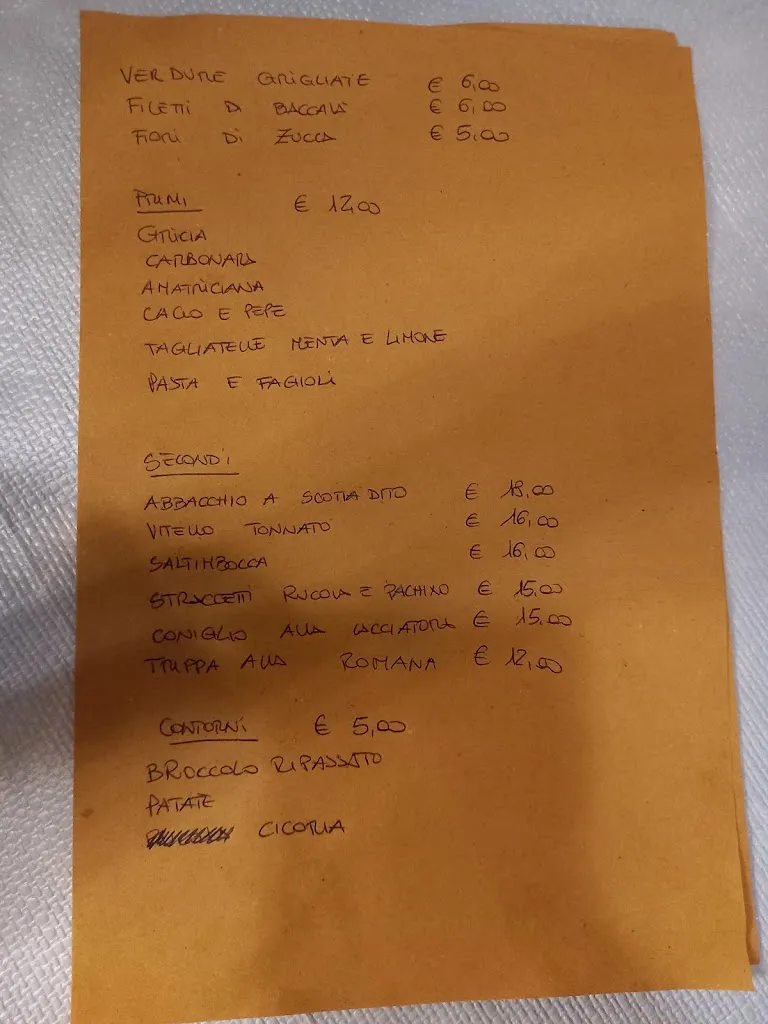 Menu_Cacio & Pepe Trattoria Romana a Lampedusa_Lampedusa_image_4