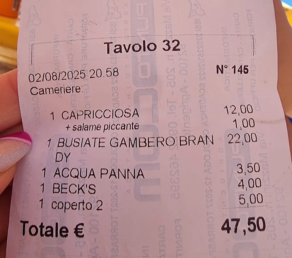 Silvi tofa_La Chiglia ristorante_Lampedusa_recensione