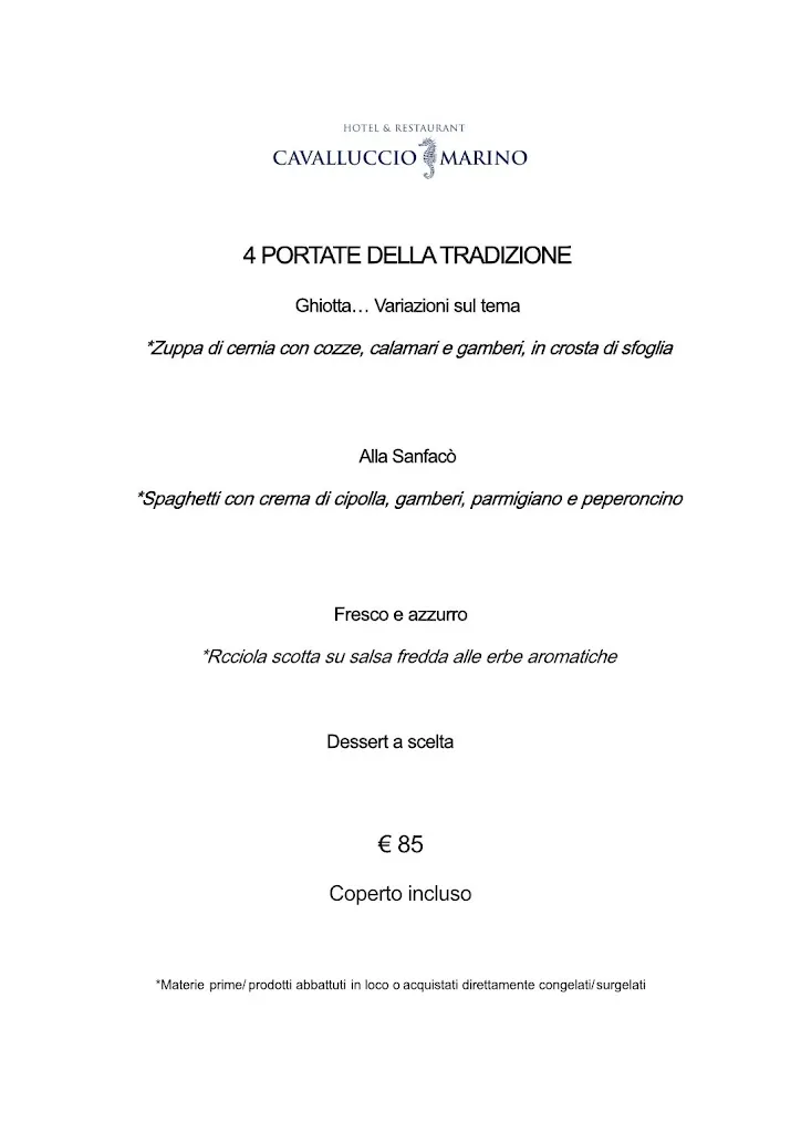 Menu_Cavalluccio Marino Lampedusa - Hotel e Ristorante_Lampedusa_image_2