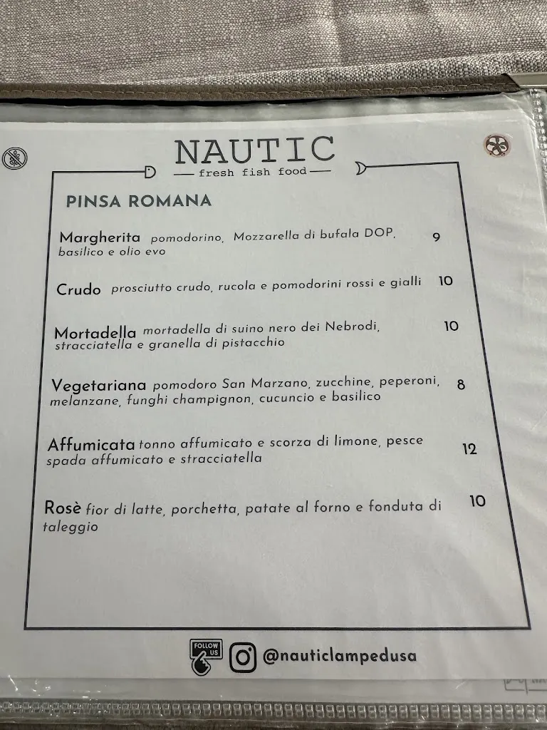 Menu_Ristorante Pizzeria Nautic_Lampedusa_image_2
