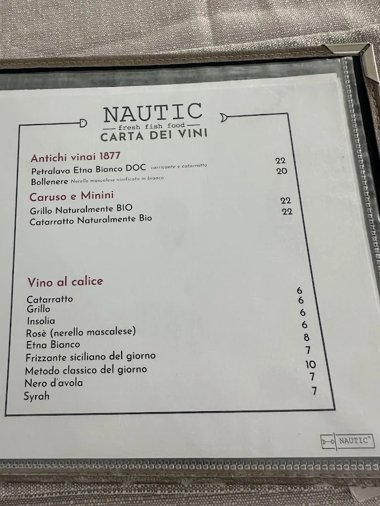 Menu_Ristorante Pizzeria Nautic_Lampedusa_image_4
