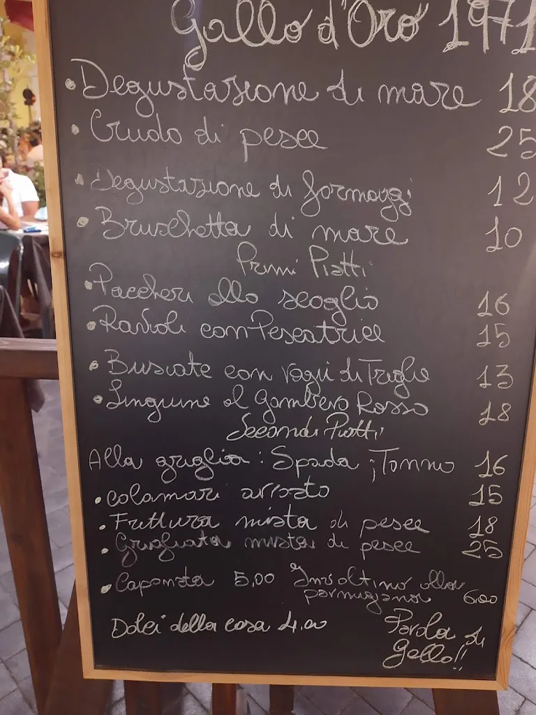 Menu_Gallo D'oro Lampedusa_Lampedusa_image_1