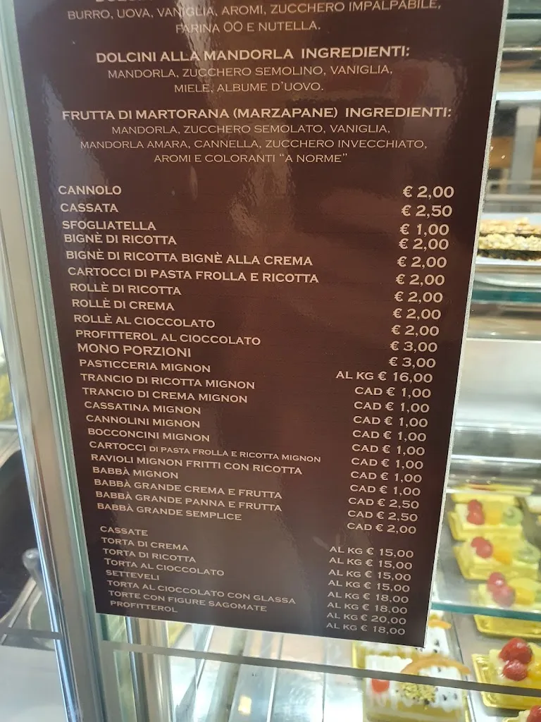 Menu_Isola delle Rose - Bar, Gelateria_Lampedusa_image_3