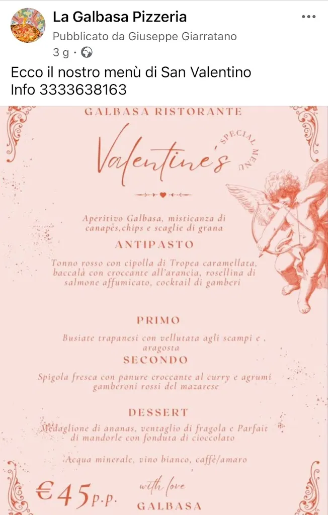 Menu_Pizzeria Ristorante Galbasa_Lucca Sicula_image_1