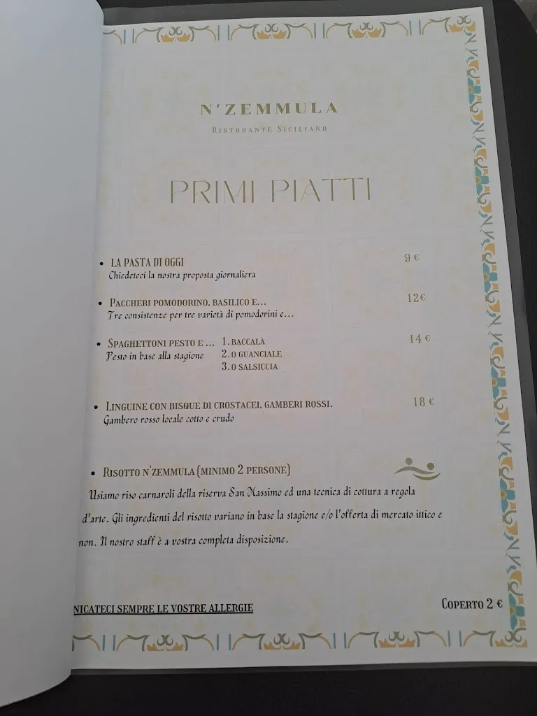 Menu_N’ZEMMULA RISTORANTE_Licata_image_2