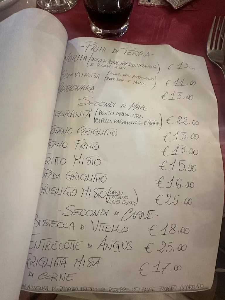 Menu_Curo' Trattoria Palermitana_Licata_image_1