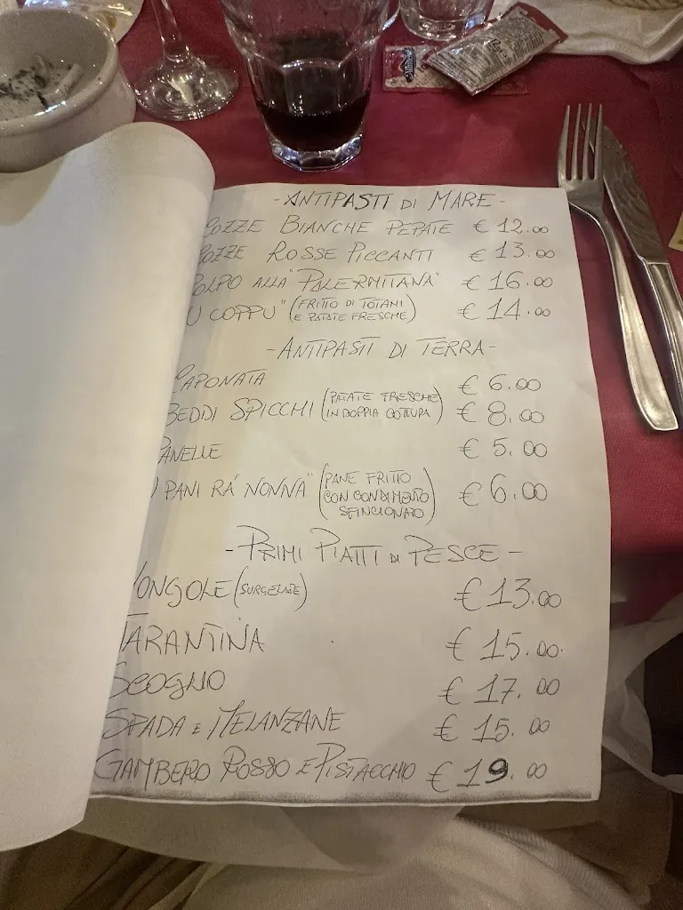 Menu_Curo' Trattoria Palermitana_Licata_image_4