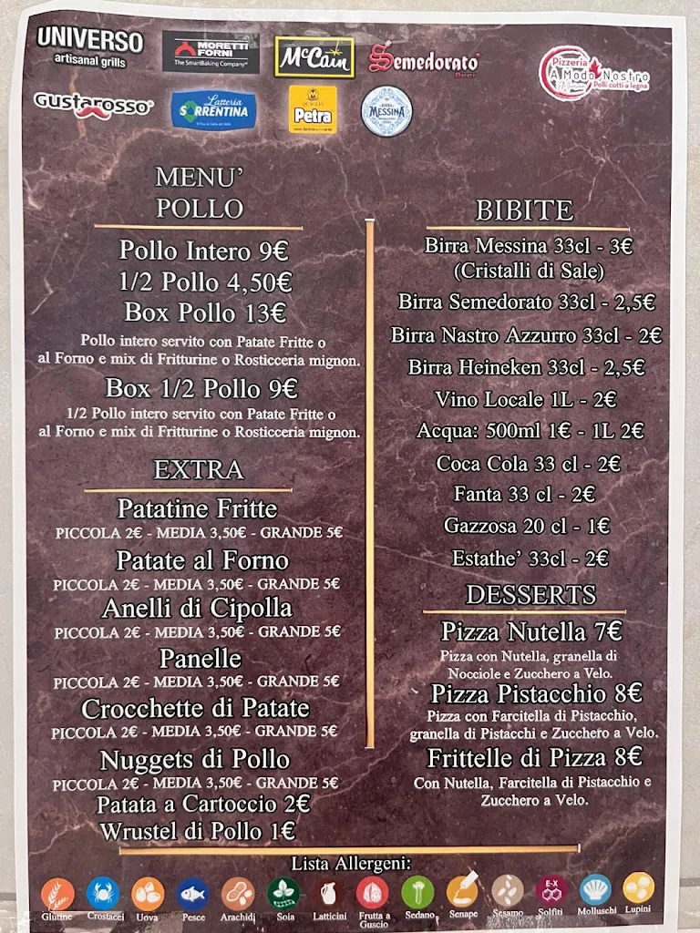 Menu_A Modo Nostro S.R.L._Licata_image_1