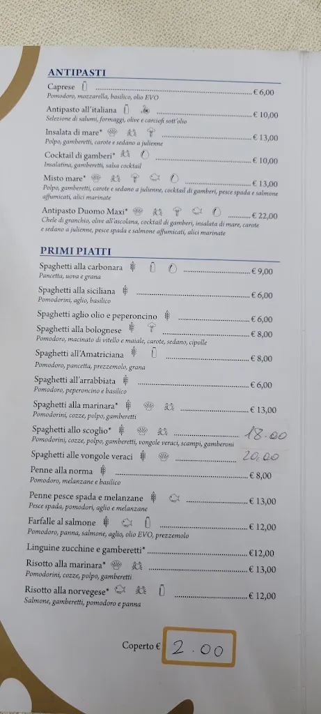 Menu_Trattoria Duomo di Bona Calogero_Licata_image_3