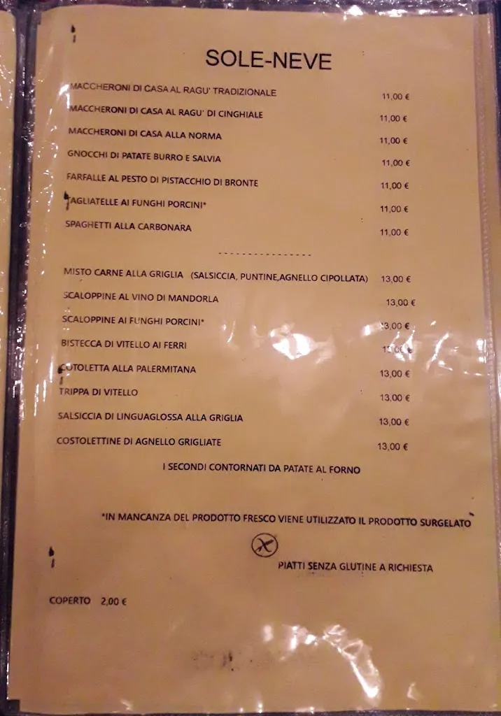 Menu_Ristorante Pizzeria Sole-Neve Di Confalone E C. Sas_Linguaglossa_image_2