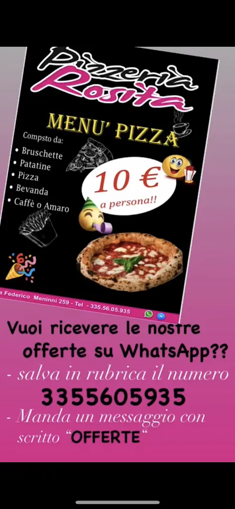 Menu_Pizzeria Rosita_Gravina in Puglia_image_3