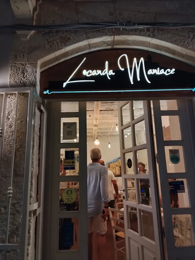 Locanda Maniace restaurant in Maniace