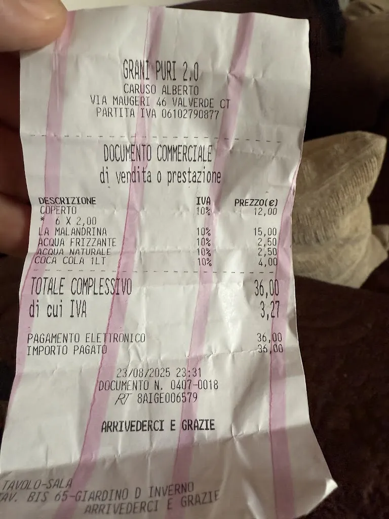 Fabio Maccarrone_Grani Puri_Maugeri_review