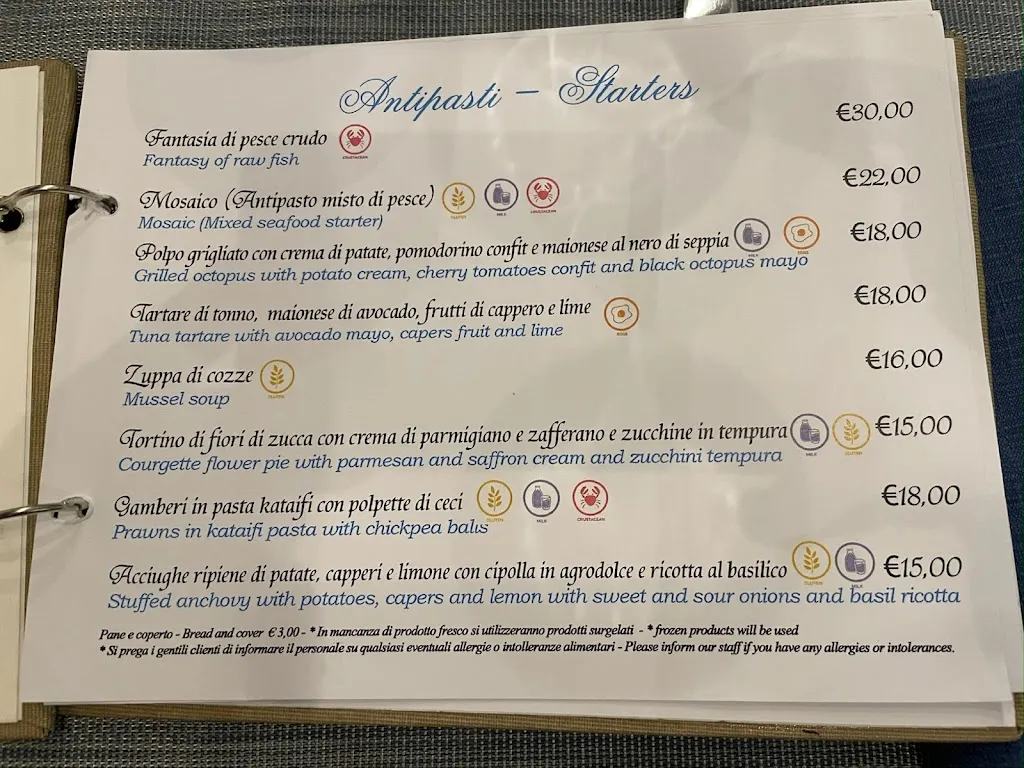 Menu_Trattoria Del Vicolo Lipari_Lipari_image_1