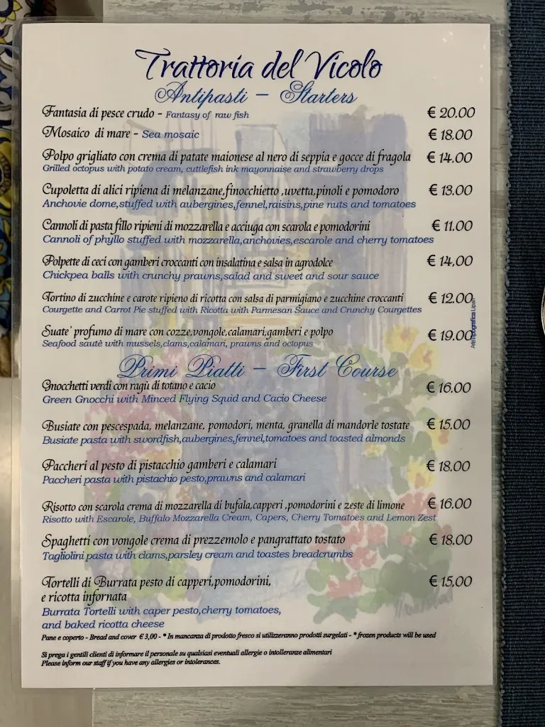 Menu_Trattoria Del Vicolo Lipari_Lipari_image_4