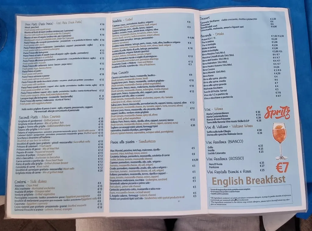 Menu_La Tavernella_Lipari_image_1