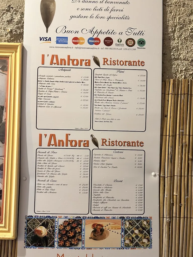 Menu_L'Anfora S.A.S. di Maurizio Cipicchia & C. Lipari_Lipari_image_2