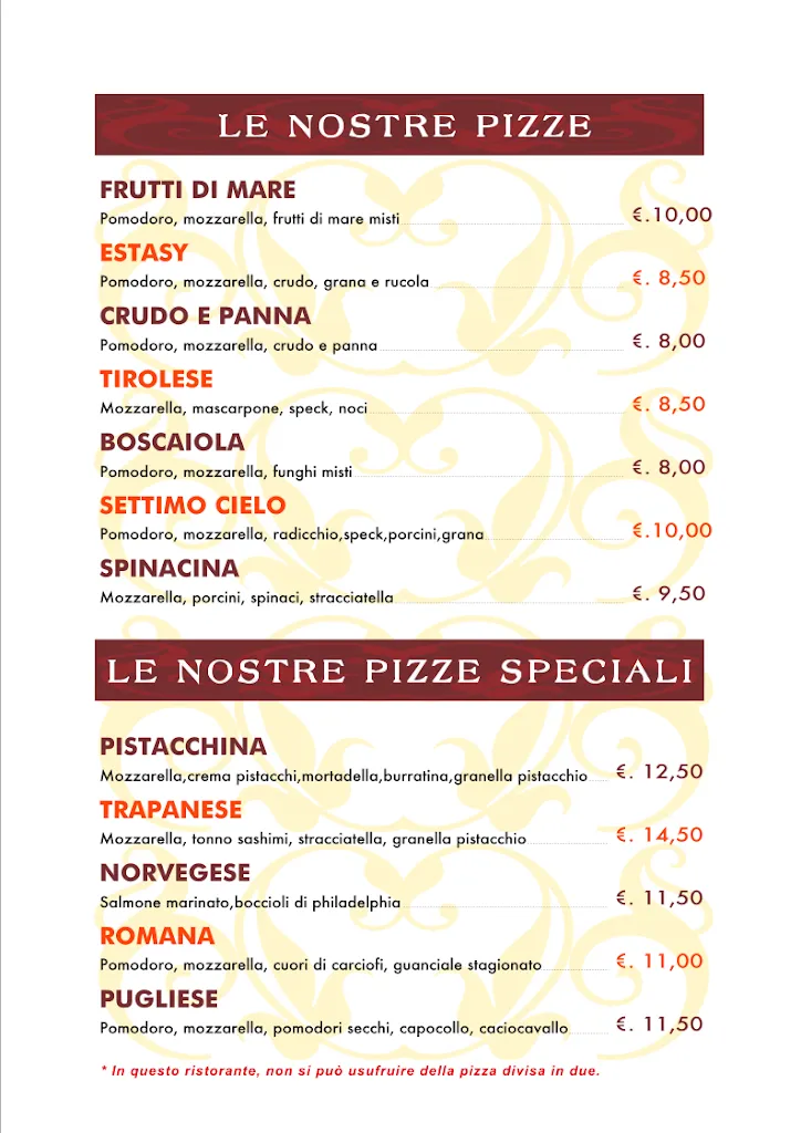 Menu_Ristorante Pizzeria La Tana Del Lupo Di De Carlo Giuseppe_Lequile_image_1