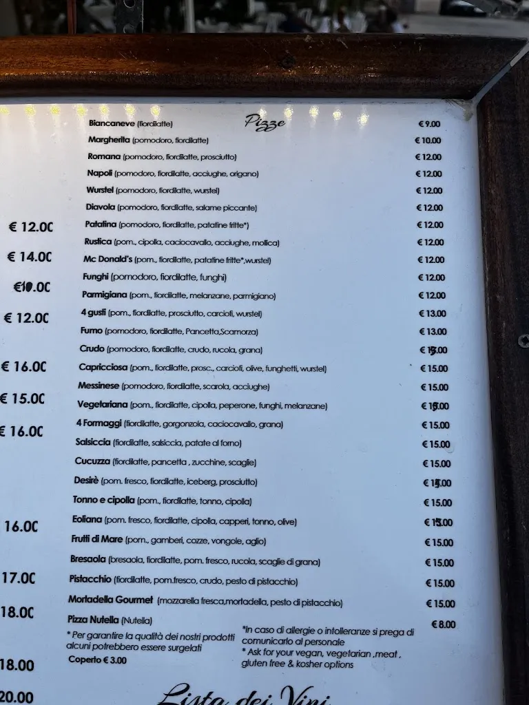 Menu_Da Francesco Ristorante Pizzeria Bar_Lipari_image_1