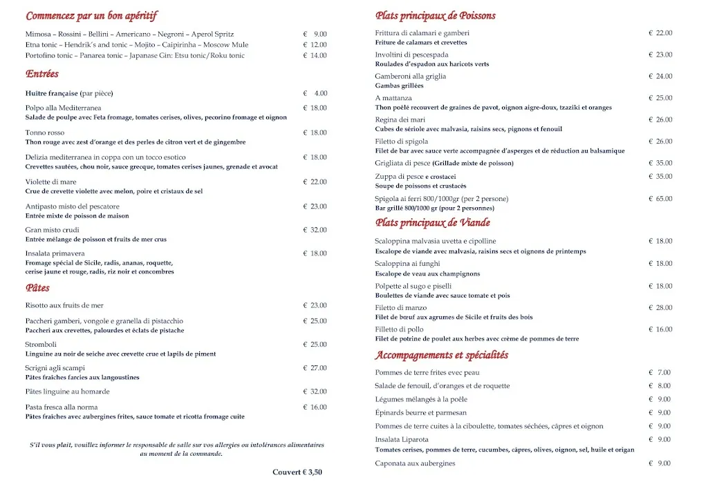 Menu_Al Pescatore_Lipari_image_2